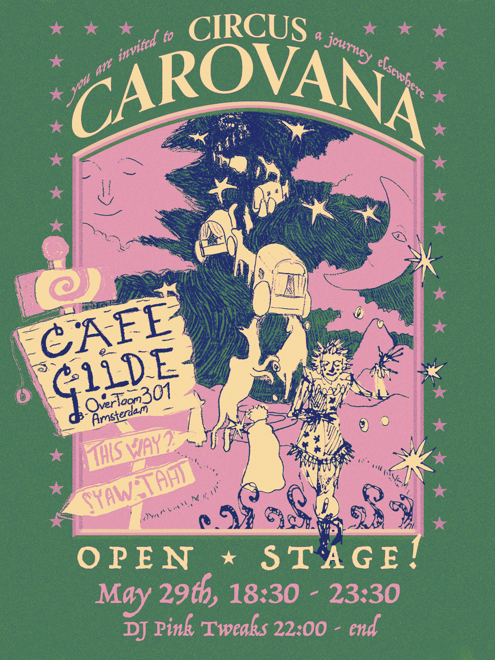 CIRCUS CARANOVA W/ DJ PINK TWEAKS