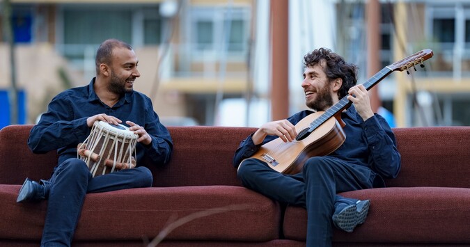 Music from Brazil, India & more by Duo Cobogó