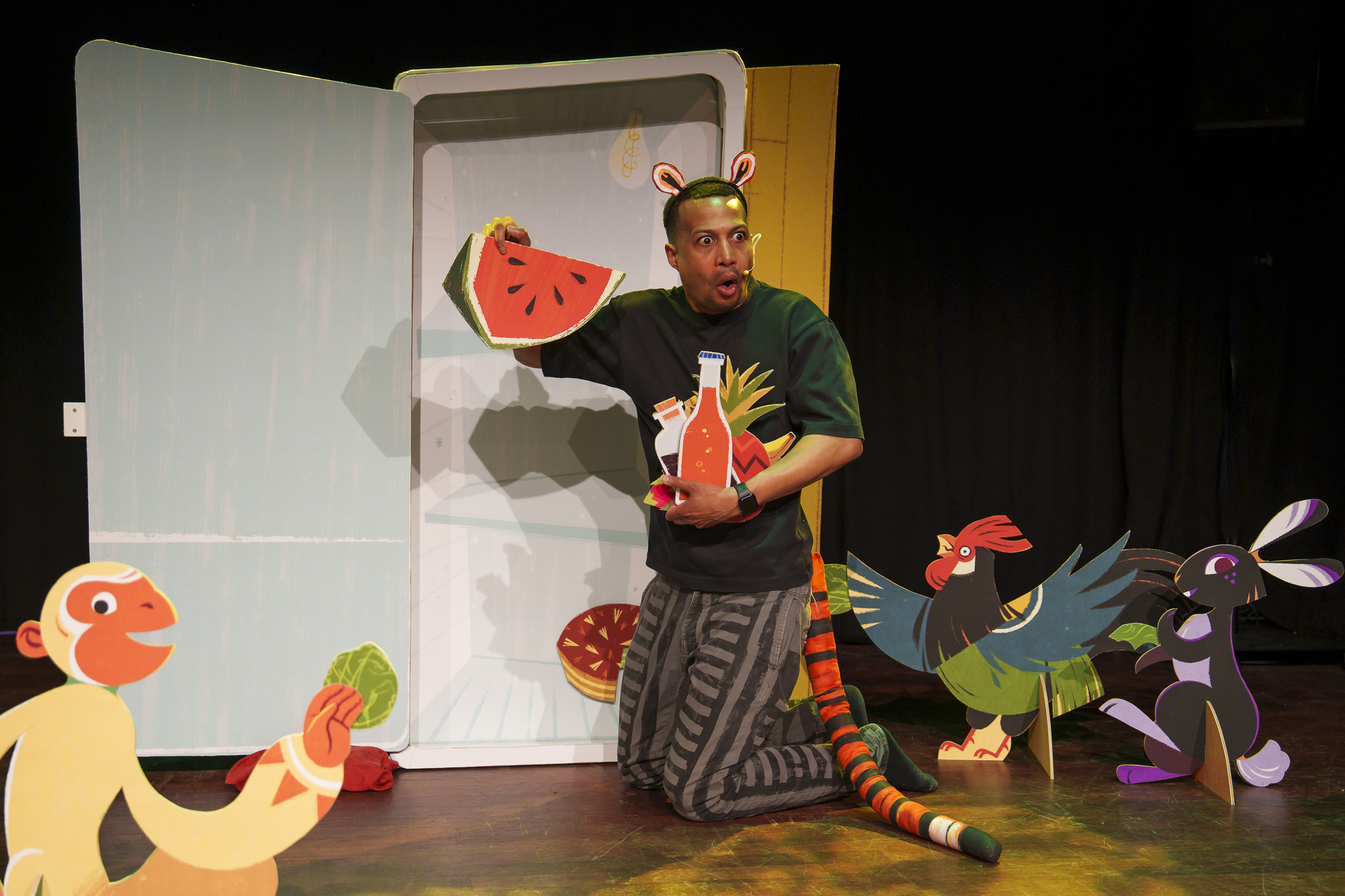 Kinderboekenweek: Anansi de spin viert feest (3+) — Plein Theater, Amsterdam