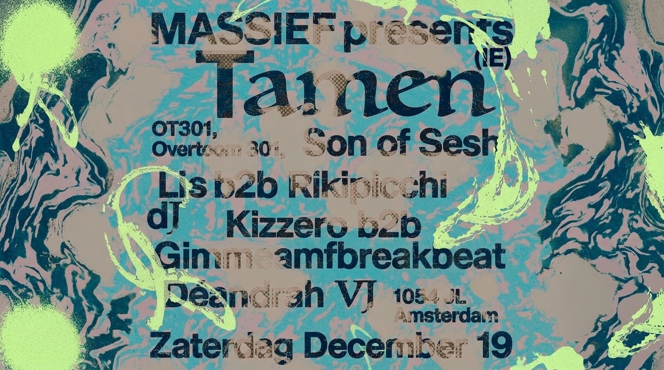Massief · OT301, Amsterdam · za 19 dec 2026